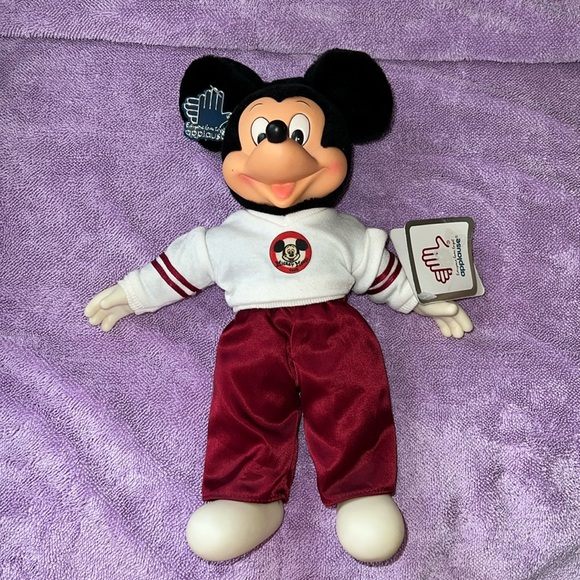 Disney Preowned vintage Applause Dress-Ups Mickey Mouse Mouseketeer - Picture 2 of 8